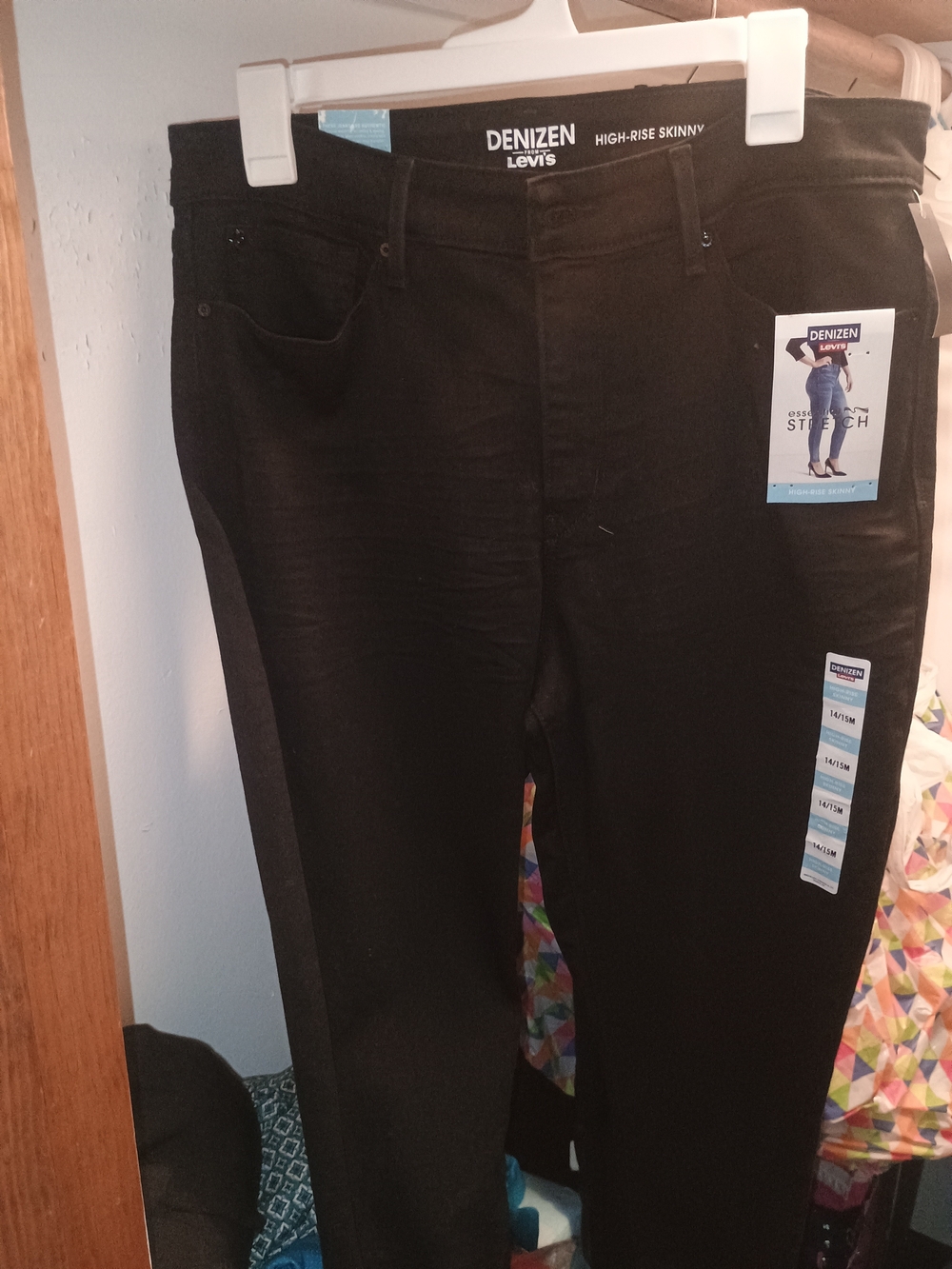 Denizen From Levi's High-Rise Skinny Jeans - Black